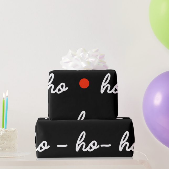 Papel De Regalo Ho Ho Ho Ho (Regalos de fiesta)