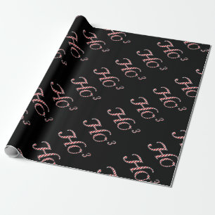 Papel De Regalo Ho Ho Ho Navidad Divertida