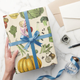 Papel De Regalo Hobby Vegetable Groing Gardening