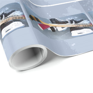 Papel De Regalo Hockey