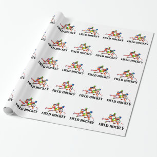 Papel De Regalo Hockey hierba