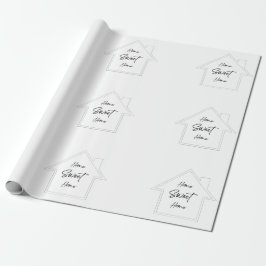 Papel De Regalo Hogar dulce hogar