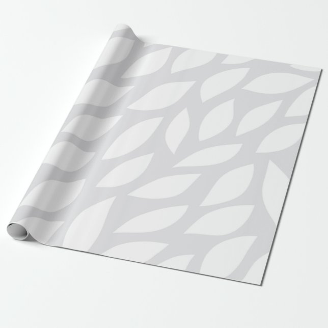 Papel De Regalo hoja de árbol (Desenrollado)