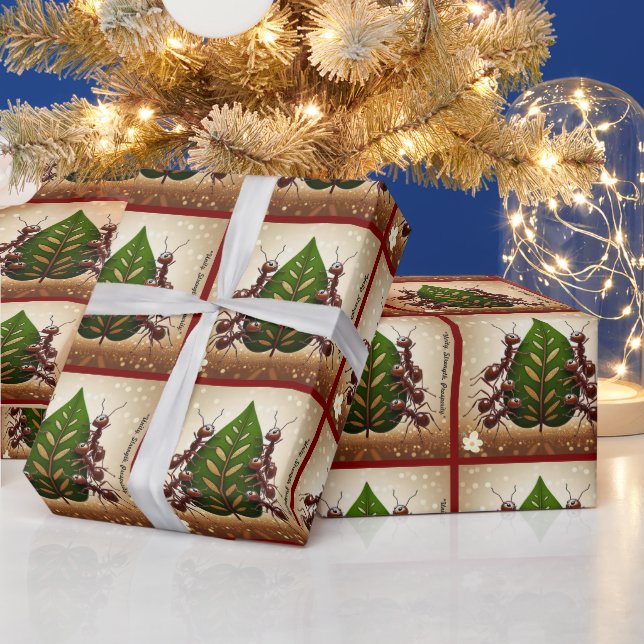 Papel De Regalo "Hoja de fe" (Vacaciones)