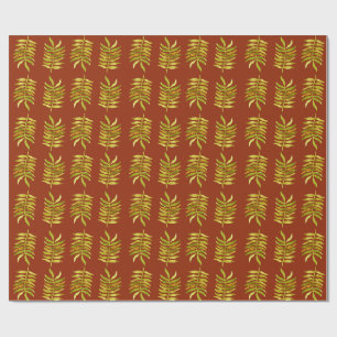 Papel De Regalo Hoja de Otoño