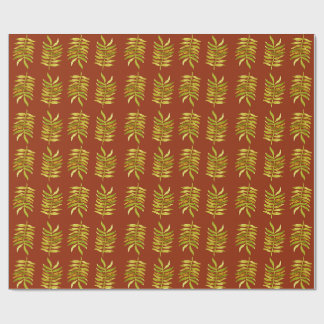 Papel De Regalo Hoja de Otoño
