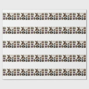 Papel De Regalo Hoja de Pegatinas de la Pasión de Cristo - Clásico