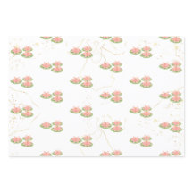 Papel de Regalo Hoja Plana | Tema de Loto y Fiesta