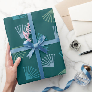Papel De Regalo Hojas de Art Deco