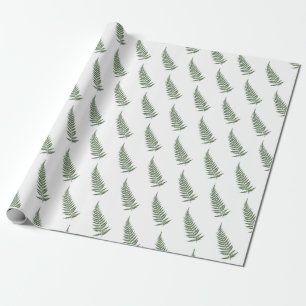 Papel De Regalo Hojas de hierro botánico presionadas - Mezcla y co