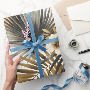 Papel De Regalo Hojas de Palma