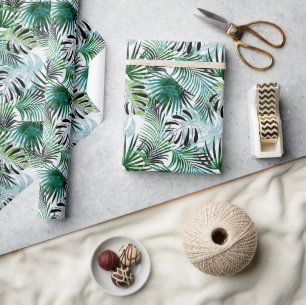 Papel De Regalo Hojas de palma