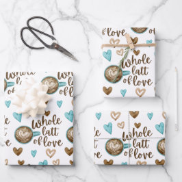 Papel de regalo Hojas de Todo un Amor