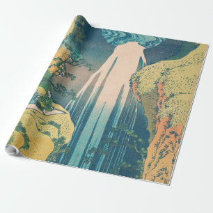 Papel De Regalo Hokusai Amida cae cascada
