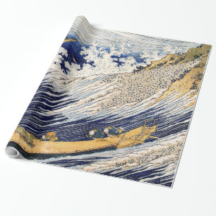 Papel De Regalo Hokusai - Choshi en Shimosha