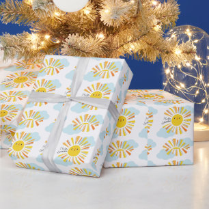 Papel De Regalo Hola Sunshine Baby Shower