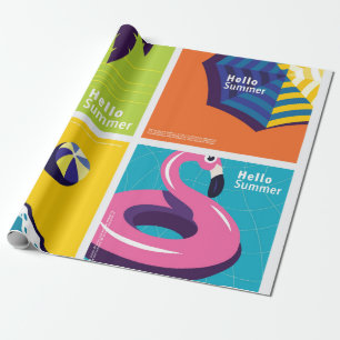 Papel De Regalo Hola verano