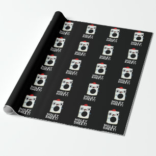 Papel De Regalo Holey Sheet Funny Paper Pun Dark BG