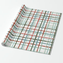 Papel De Regalo Holiday Gingham - Pacífica