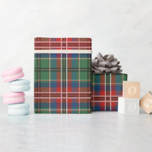 Holidays Clan MacCulloch Tartan Plaid Rustic
