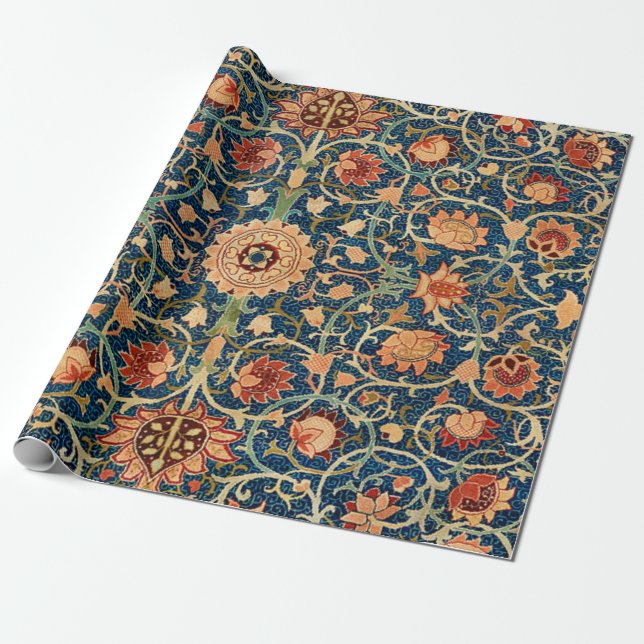 Papel De Regalo Holland Park William Morris (Desenrollado)