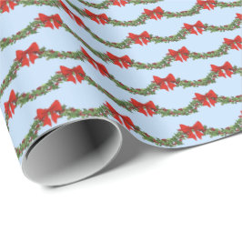 Papel De Regalo Holly Boughs Wrapping Paper