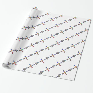 Papel De Regalo holograma Sagittarius