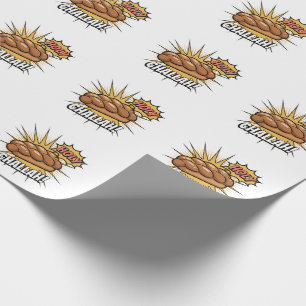 Papel De Regalo Holy Challah Funny Jewish Hanukkah Jew
