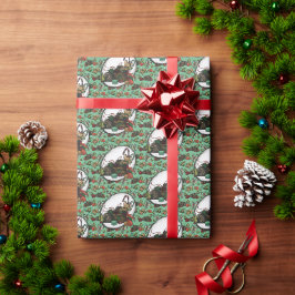 Papel De Regalo Hombre de Jengibre - Menta