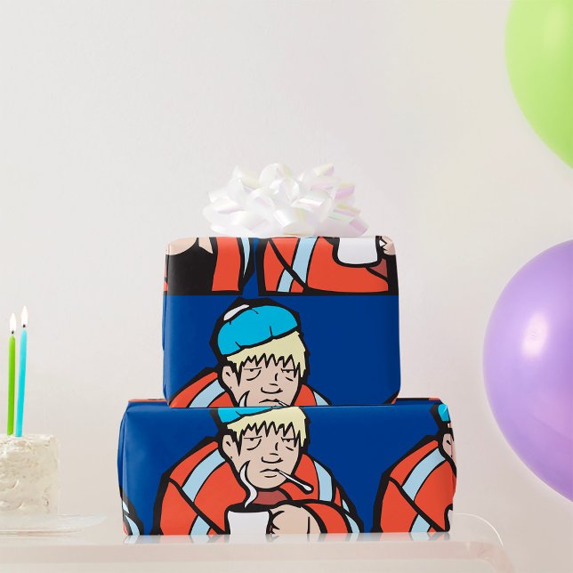 Papel De Regalo Hombre enfermo (Subido por el creador)