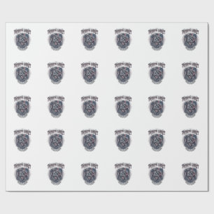 Papel De Regalo Hombre lobo patriota Patriota Horror Monstruo Patr