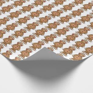 Papel De Regalo Hombres de Pan de Jengibre