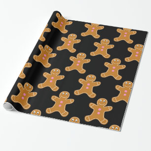 Papel De Regalo Hombres de pan de jengibre