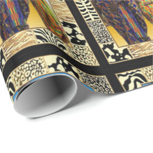 Papel De Regalo Hombres Sabios Del Desierto Africano