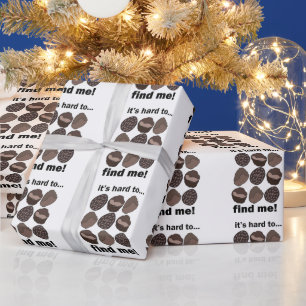 Papel De Regalo Hongo de Trufa Es Difícil Encontrarme Divertido