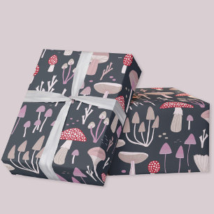 Papel De Regalo Hongos Toadstool Mushroom