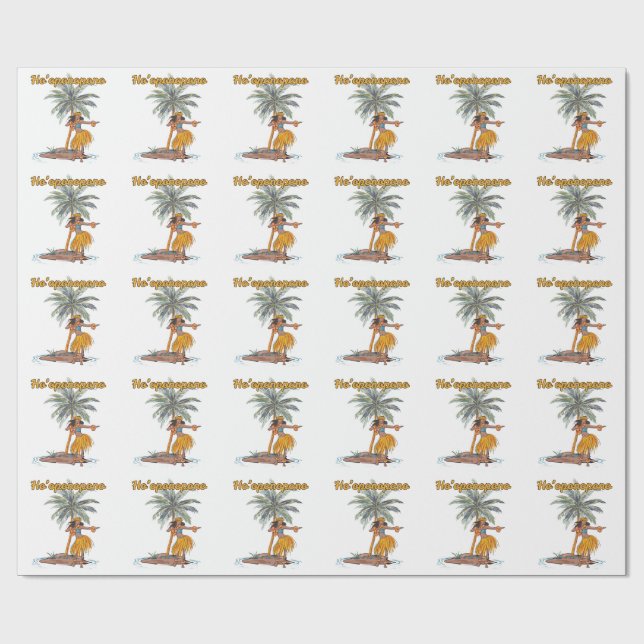 Papel De Regalo Ho'oponopono (Superficie plana)