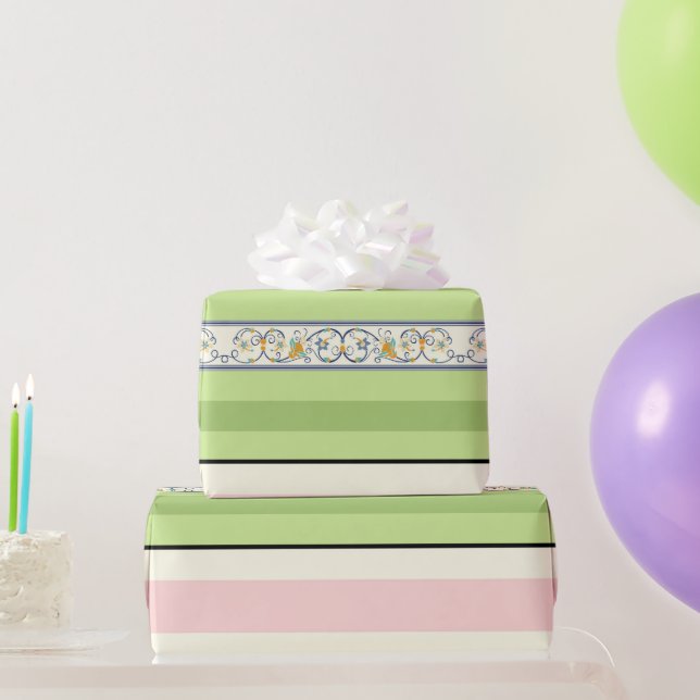 Papel De Regalo Hora de primavera (Regalos de fiesta)