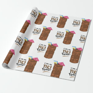 Papel De Regalo Hora de Tiki