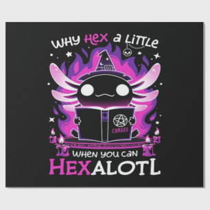 Papel De Regalo Horas de Testigo de Axolotl - Salamandre