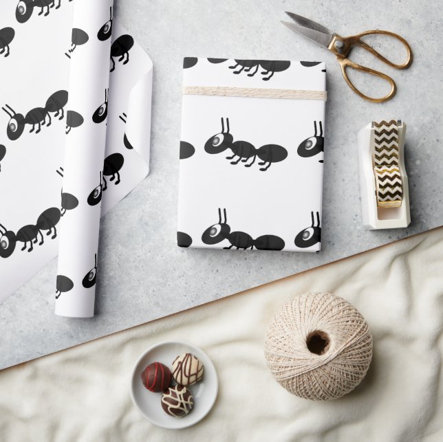 Papel De Regalo Hormigas (Artesanía)