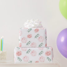 Papel de regalo Hortensia Rosa