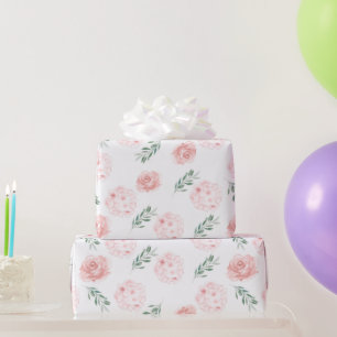 Papel de regalo Hortensia Rosa