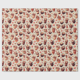 Papel De Regalo Hot Coco 