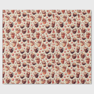 Papel De Regalo Hot Coco 