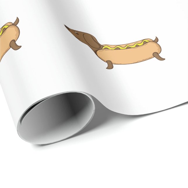 Papel De Regalo Hot Dog (Esquina del rollo)