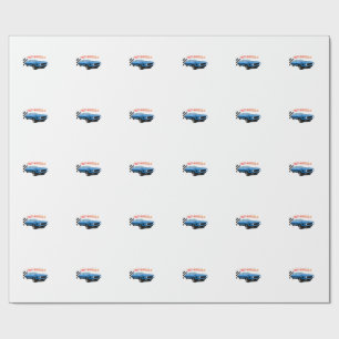 Papel De Regalo Hot Wheels: velocidad, estilo y potencia