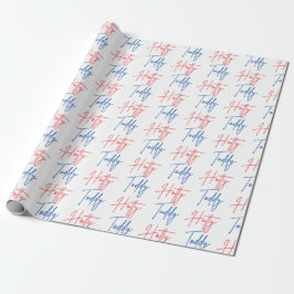Papel De Regalo Hotty Toddy Wrapping Paper, Ole Miss Gift Wrap