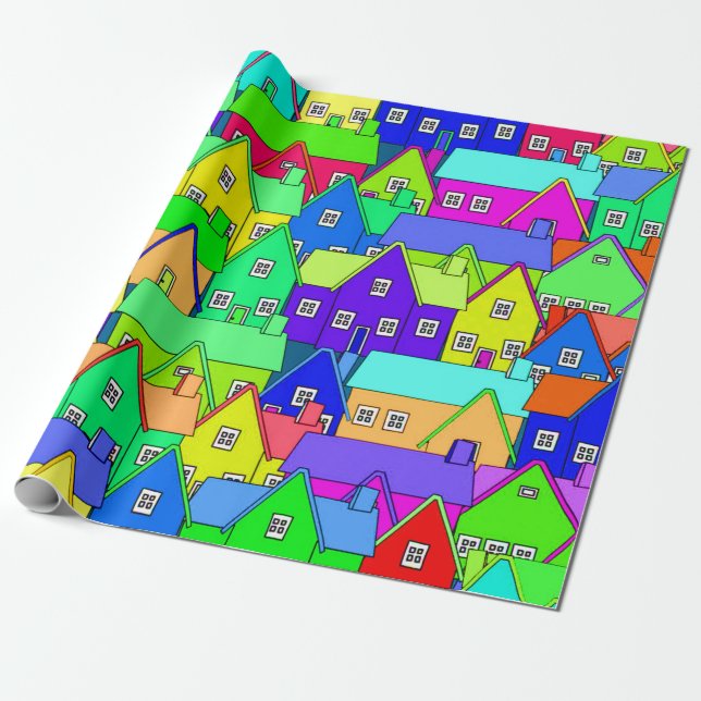 Papel De Regalo House_006 (Desenrollado)