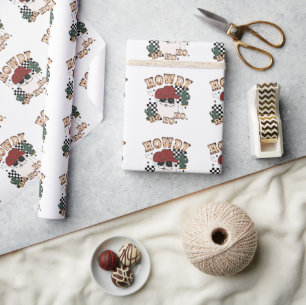 Papel De Regalo Howdy Ho Santa